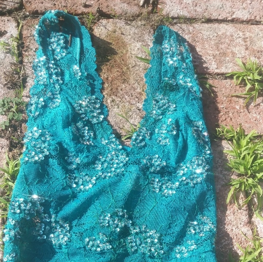 Marciano sequin xs top